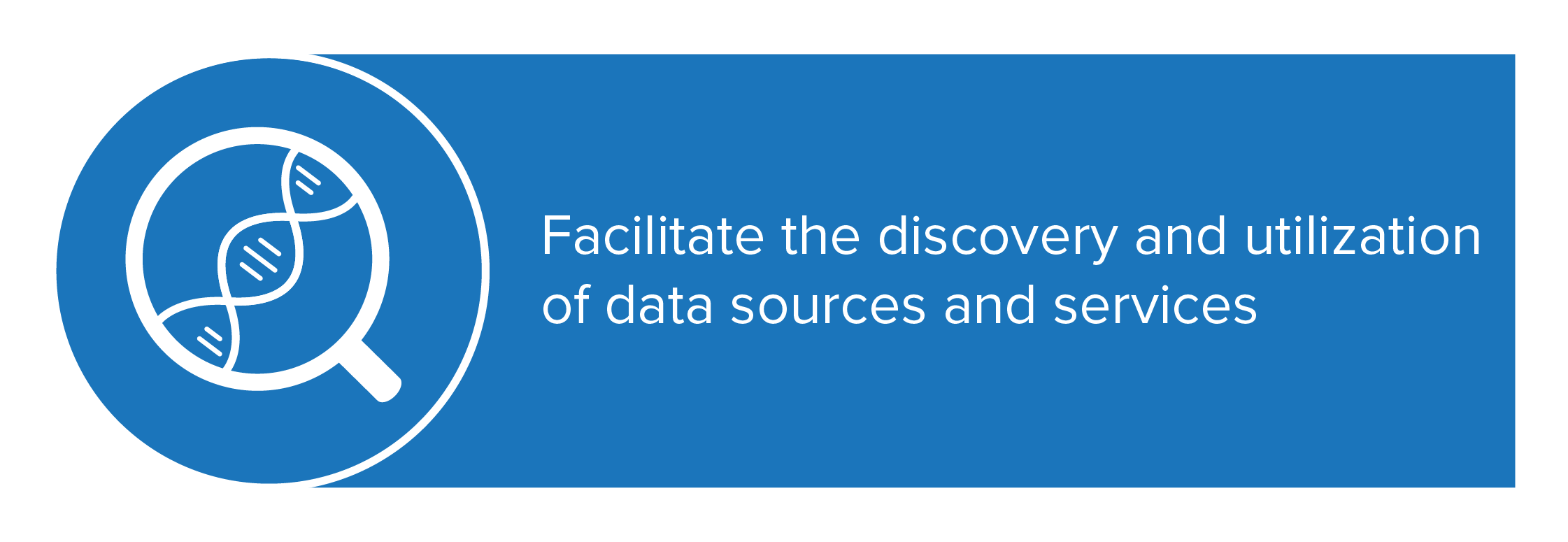 The Discovery Work Stream facilitates the discovery and utilisation of data sources and services.