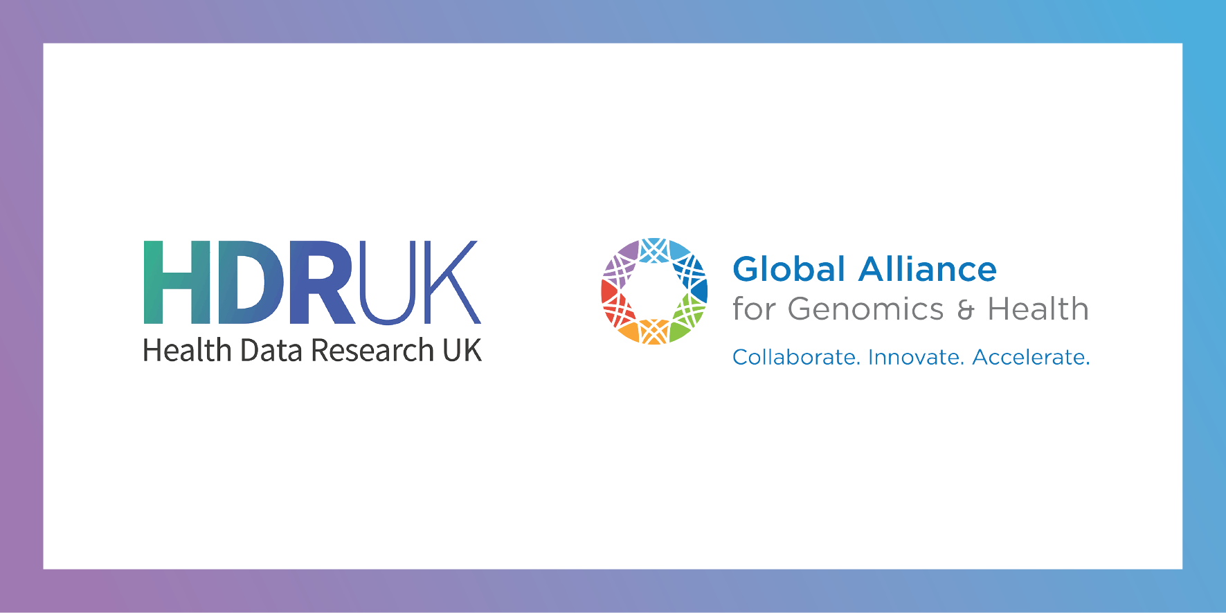 HDR UK and GA4GH strategic partnership